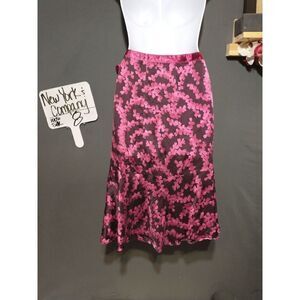 New York & company 100% silk skirt 8